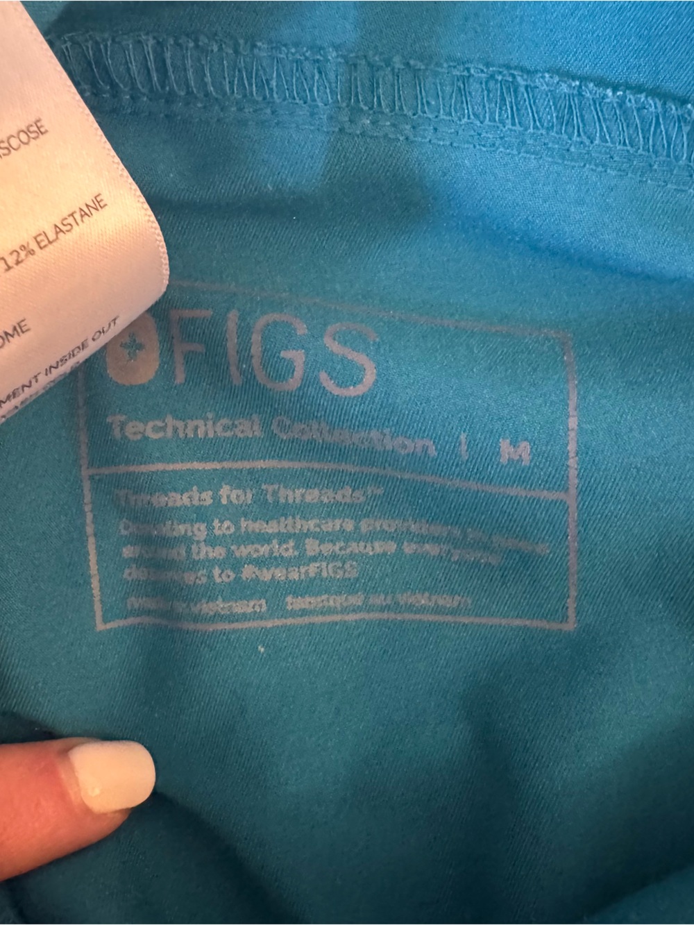 FIGS *Pacific* Blue Scrub SET - Picture 4 of 7